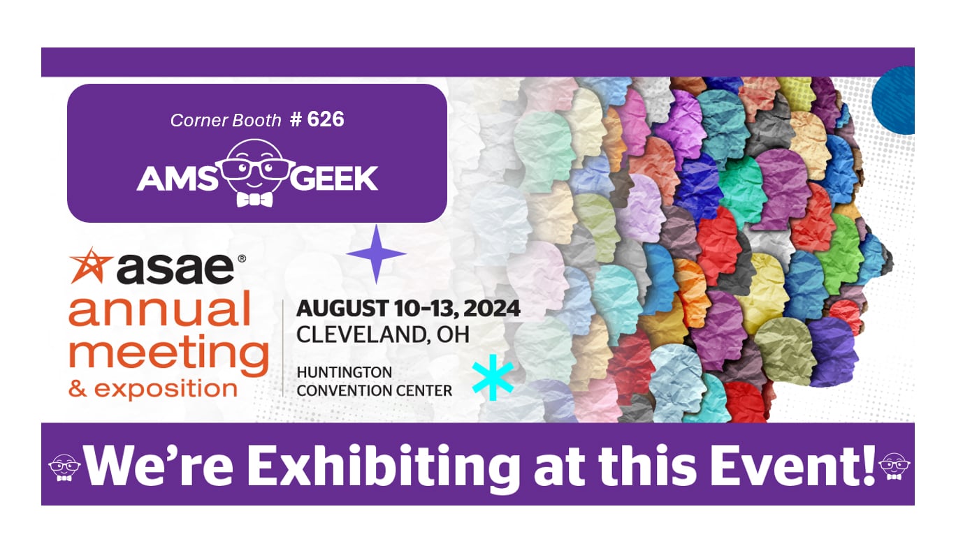 Leading Association Technology & Integration Consultant AMS Geek to Again Sponsor & Exhibit at ASAE Annual Meeting 2024 in Cleveland
