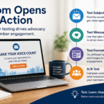 From Opens to Action: Improving Advocacy and Member Engagement with Smarter Testing